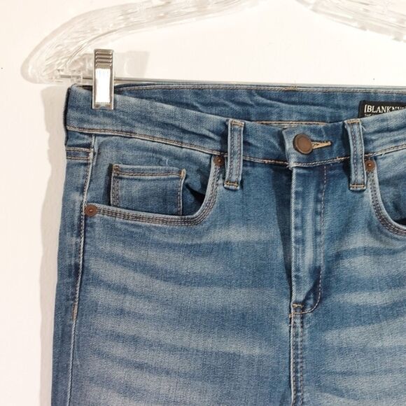 Blank NYC The Great Jones High Rise Skinny Jeans Blue Light Wash Denim Size 27 - Picture 3 of 9
